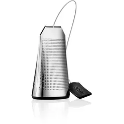 Tea Bag Teebrüher von Eva Solo - Elegantes Teezubehör aus Stahl und Silikon, ermöglicht mehrfaches Aufbrühen und sorgt für ein Lächeln bei jedem Gebrauch.