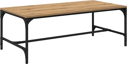 vidaXL Couchtisch Artisan-Eiche 100 x 50 x 35 cm Holzwerkstoff