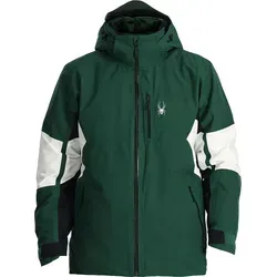 SPYDER Herren Skijacke Titan Jacket - Wasserdichte und atmungsaktive Skijacke mit PrimaLoft® Isolierung für optimale Wärme, abnehmbarer Kapuze und Stretch-Gewebe für maximale Bewegungsfreiheit.