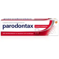 Parodontax Classic Zahnpasta 75 ml - Zahnpasta zur Unterstützung der Zahnfleischgesundheit, reduziert Zahnfleischbluten und sorgt für frischen Atem.