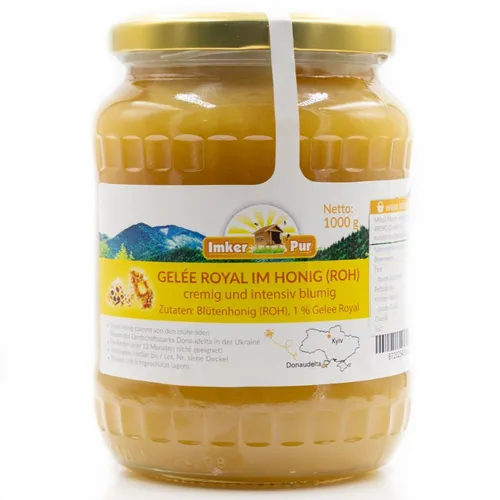 ImkerPur. Gelee Royal im Honig (roh)