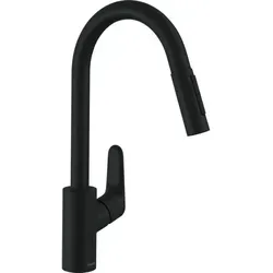 hansgrohe Focus M41 Küchenarmatur 240 mit Ausziehbrause in schwarz von Hansgrohe