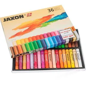 Jaxon Ölkreide 47436, farbig sortiert, 36 Stück von Jaxon