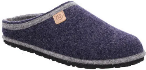 Rohde Herren Pantoffel Filz Hausschuh Wechselfußbett Weite G H.Meran 6910 - Bequeme Herren Hausschuhe aus weichem Softfilz mit leicht gepolsterter Innensohle und flexibler Laufsohle für optimalen Komfort und ein gutes Tragegefühl.