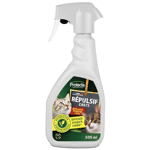 Katzenabwehrmittel für den Innen- und Außenbereich, gegen Kratzer und Urinmarkierung, 500 ml – effektiver Schutz für Möbel und Gärten