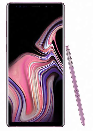 Samsung Galaxy Note 9 128 GB Dual-Sim Lavender Purple - Lila - Handys ohne Vertrag mit innovativem S Pen für Fernsteuerung und kreatives Arbeiten, plus herausragende Dual-Kamera für beeindruckende Fotos bei jedem Licht.