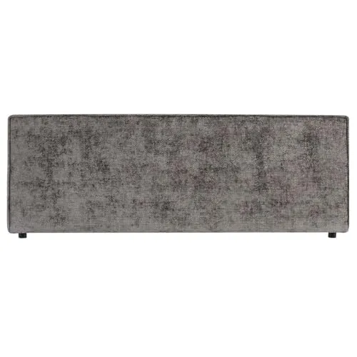 IDIMEX Kopfteil ELOWA 160cm in grau - gepolstertes Headboard mit hochwertigem Stoffbezug weich, Bettrückwand, gemütliches Bettkopfteil