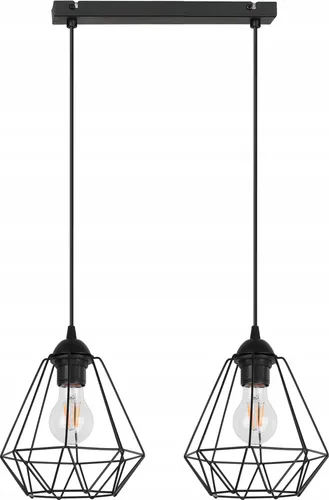Deckenleuchte Diamond Loft Edison Retro - Moderne Deckenlampe im Retro-Stil, ideal für eine stilvolle Beleuchtung in Ihrem Wohnraum.