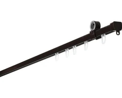 Gardinia U-Laufschiene, Bronze, 110 cm in bronze von GARDINIA