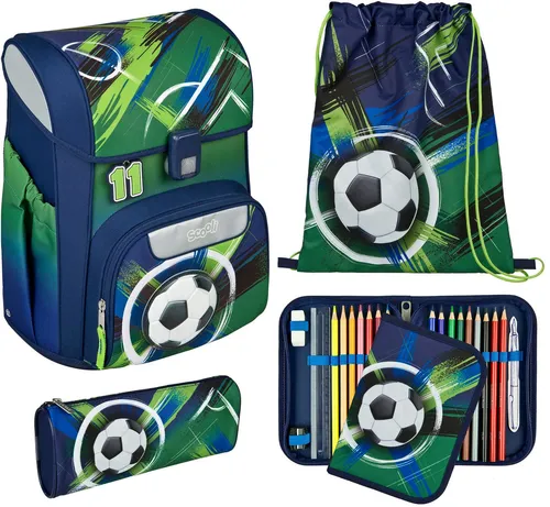 Scooli Schulranzen Easy Start Set, 5-teilig