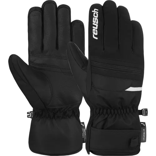 Reusch Brandon R-TEX® XT Winterhandschuhe - Skihandschuhe für Damen und Herren, warm, wasserdicht und atmungsaktiv. Ideal für kalte Wintertage und Outdoor-Aktivitäten mit optimalem Tragekomfort dank Klettverschluss.
