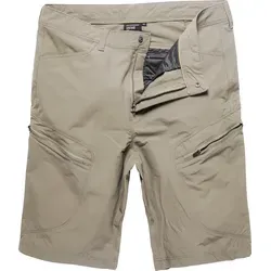 Vintage Industries Trussley Shorts, beige, Größe 34 für Männer - Bequeme Shorts im Regular Fit aus Stretch-Stoff für optimale Bewegungsfreiheit. Ideal für warme Tage und vielseitig kombinierbar.