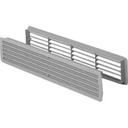 HOJU,Badez.Lüftungsgitter L 457mm, H 92mm braun, Nussbaum