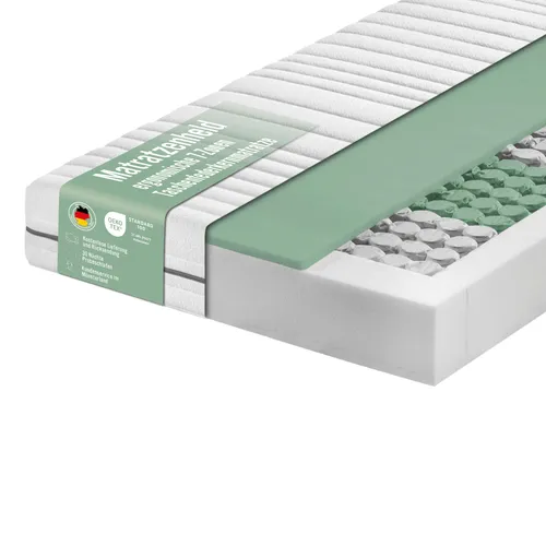Matratzenheld Relax Matratze | Ergonomische 7-Zonen Taschenfederkernmatratze - Matratzen mit 7-Zonen für optimale Druckentlastung und Rückenunterstützung. Made in Germany, atmungsaktiver Bezug, 30 Nächte Probeschlafen risikofrei!