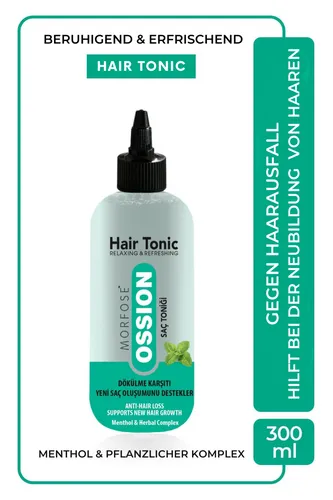 Morfose Ossion Hair Tonic 300 ml • Haarwuchs Tonic Pflege • Haartonic Menthol