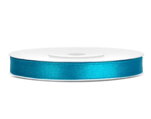 partydeco Satinband 25 m x 6 mm Rolle Geschenkband Schleifenband Deko Satin Band Dekoband