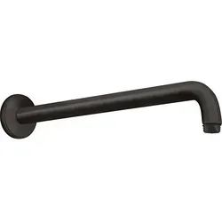 hansgrohe Brausearm 27413670 mattschwarz, 90°, 389 mm in schwarz von Hansgrohe