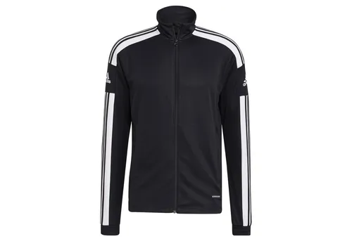 adidas Herren Squadra 21 Training Jacket, Schwarz/Weiß, XS - Trainingsbekleidung mit regulärem Schnitt, durchgehendem Reißverschluss und Reißverschlusstaschen – ideal für Sport und Freizeit.