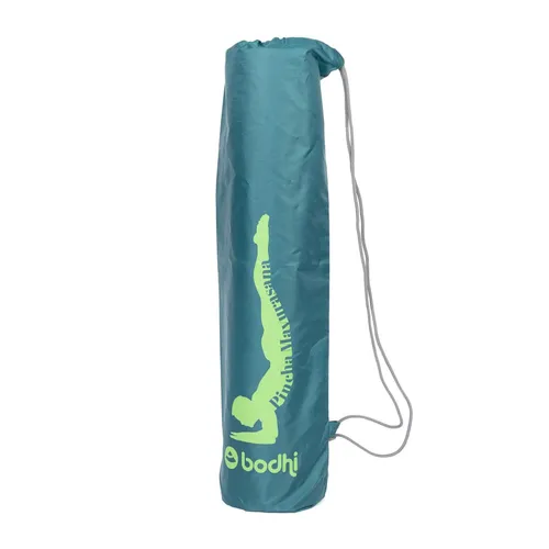 bodhi Easy Bag Yogamattentasche aus Polyester mit Print Pincha Mayurasana DUNKELBLAU