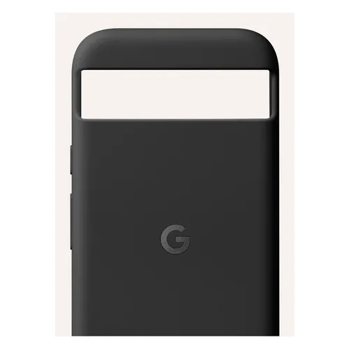 Google Pixel 8a Case – Silikon Handyhülle in Obsidian - Handyhülle für Google Pixel 8a, schützt effektiv vor Kratzern und Stößen mit erhöhtem Rand für zusätzlichen Display-Schutz. Langlebiges, fleckenabweisendes Silikon, kompatibel mit kabellosem Laden.