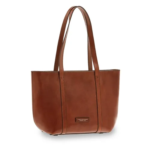 The Bridge Vittoria Shopping Bag S Marrone TB 14 - Stilvolle Umhängetasche - Damen-Henkeltaschen mit viel Stauraum und hochwertiger Verarbeitung. Ideal für den täglichen Gebrauch, sorgt das schlichte Design für einen eleganten Look.
