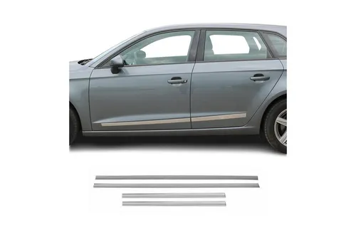 OMAC Edelstahl Zierleisten-Aufkleber für Hyundai i30 2007-2012 - Hochwertige Edelstahl-Zierleisten für den Hyundai i30, die Ihre Originalteile vor Kratzern schützen. Einfache Installation ohne Bohren, langlebig und rostbeständig für optimalen Schutz und ansprechendes Design.