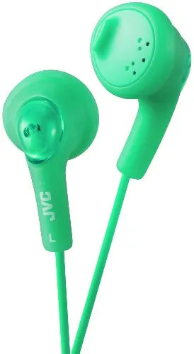 JVC Gumy HA-F160-G-E In-Ear Kopfhörer Stereo-Kopfhörer mit Bass Boost und 3,5mm Klinkenkabel (1,2m) - Grün