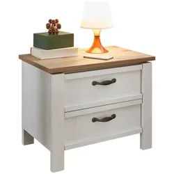 Schlafkontor Nachtkommode Trient in weiß von maison bleue