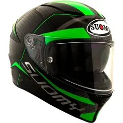 Suomy Speedstar Rap Helm, schwarz-grün, Größe XS in grün von Suomy