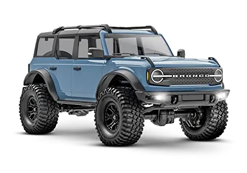 Traxxas TRX-4M Ford Bronco Area 51 1/18 mit Akku/Ladegerät - RC-Modelle, hochdetaillierter Geländewagen mit Allradantrieb für aufregende Offroad-Abenteuer.