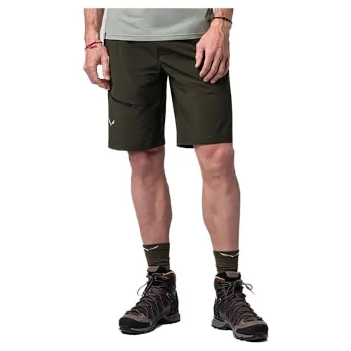 Salewa Puez 4 Shorts Men, Dark Olive, 2XL
