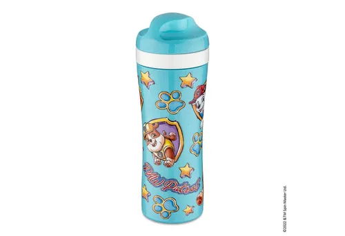 KOZIOL Trinkflasche Trinkflasche 425ml OASE PAW PATROL, aus Kunststoff ideal für unterwegs