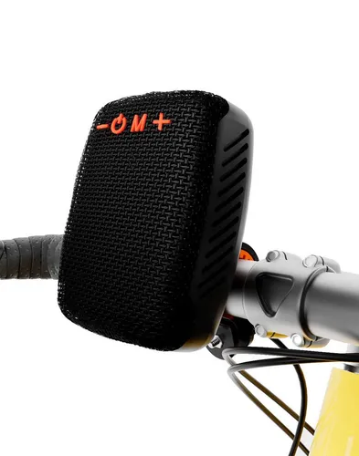 Northpoint Fahrrad Akku Outdoor Lautsprecher mit Bluetooth-Funktion - Kabelloser Bluetooth-Speaker mit abnehmbarer Halterung für Fahrräder, integriertem Mikrofon für Freisprechen und bis zu 8 Stunden Akkulaufzeit – ideal für Outdoor-Abenteuer.