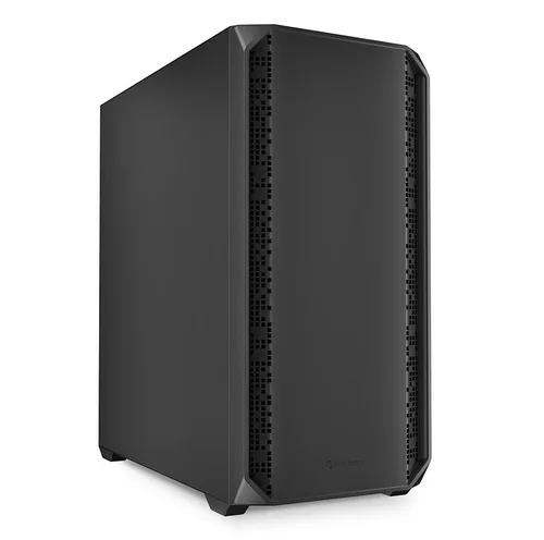 Sharkoon PC Gehäuse AK2 Black ATX schwarz - Stylisches ATX-Gehäuse in Schwarz, bietet hervorragende Kühlung und viel Platz für Upgrades – ideal für Gaming und leistungsstarke PCs.