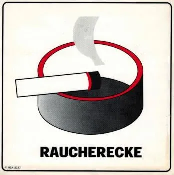 Hinweis- Schild