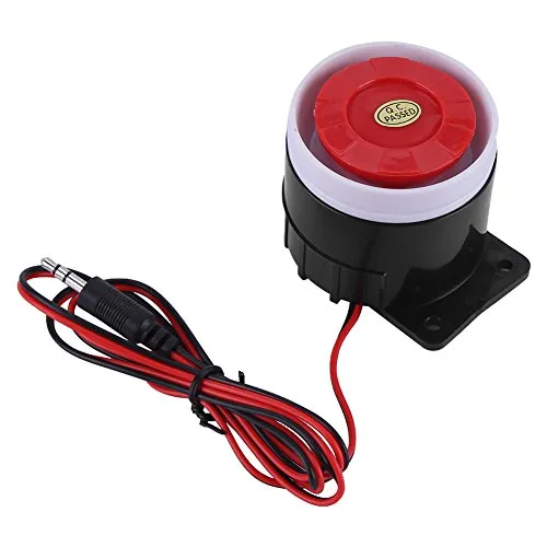 DC 12V verdrahtete Mini Horn Sirene 110 dB Home Security Sound Alarmanlage