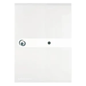 Herlitz Dokumententasche 11206653, easy orga to go, A4, aus Kunststoff, transparent, für 200 Blatt