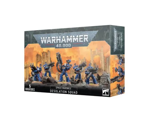 Space Marines - Desolation Squad, Warhammer 40k 40.000 - 40K Miniaturen, strategische Verstärkung für deine Armee mit einzigartigen Modellen und beeindruckendem Detailreichtum.