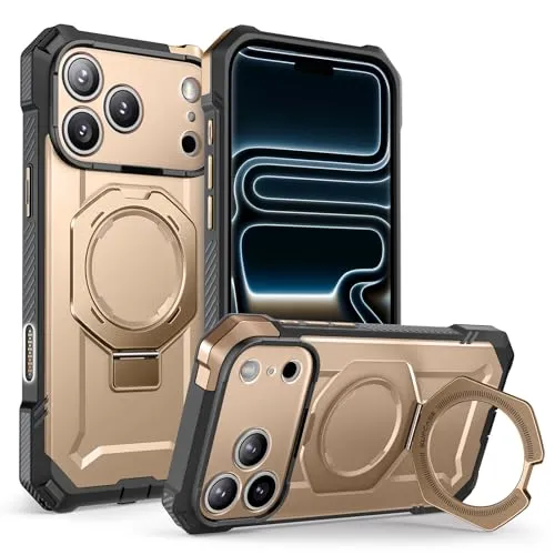 SUPCASE Unicorn Beetle Grip für iPhone 17 Pro - Robuste Slim Schutzhülle mit Militärstandard-Fallschutz und integriertem Ständer. Kompatibel mit MagSafe für nahtlose Nutzung und optimalen Halt.