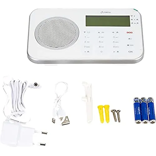 Olympia ProHome 8700 6005 Funk-Alarmanlage - Komplettsystem mit Smart Home Funktionen, intuitive App für einfache Bedienung und Energieeinsparung, ideal für Sicherheit und Komfort in Ihrem Zuhause.
