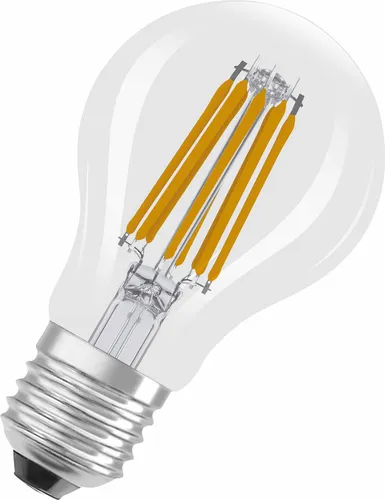 Osram LED Filament A60 Birne 7,2W = 100W E27 klar 1521lm warmweiß 2700K ultra effizient