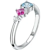 Valeria Ring 89141478 aus recyceltem 925er Silber - Eleganter Ring von Valeria in Silber, aus hochwertigem recyceltem 925er Silber gefertigt. Ideal für umweltbewusste Schmuckliebhaber.