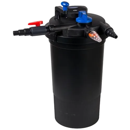 Wagner Green Druckfilter GPF-15000 mit integriertem UVC Gerät für Teiche bis 30000 Liter für Fischteiche (GPF-15000)