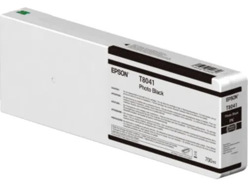 Epson T8041 (C13T804100) - Original Tintenpatrone Photoblack, 700ml Kapazität, 24 Monate Garantie und Treuepunkte sichern