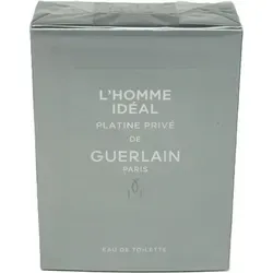 Guerlain L'Homme Ideal Platine Prive Eau de Toilette 100ml - Eleganter Duft für den modernen Mann. Guerlain L'Homme Ideal Platine Prive bietet eine exklusive Komposition für besondere Anlässe. Erleben Sie zeitlose Frische und Stil.