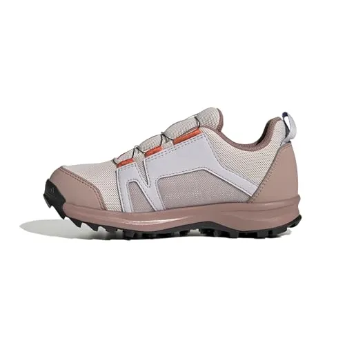 adidas Terrex Agravic BOA RAIN.RDY Trail Running Shoes, Unisex-Kinder Sneaker, Putty Mauve/warm Clay/Pure Ruby,