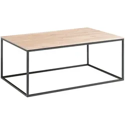 Massivholz Couchtisch Barcelona aus Balkeneiche, 115 cm