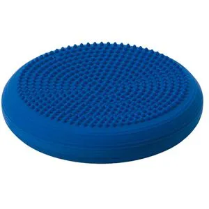 Togu Dynair Ballkissen Balance-Sitzkissen, luftgefüllt, blau, 39 cm - Gleichgewichtskissen für dynamisches Sitzen und Training. Fördert Rückenstärkung und Balance. Made in Germany mit 30 Jahren Herstellergarantie.