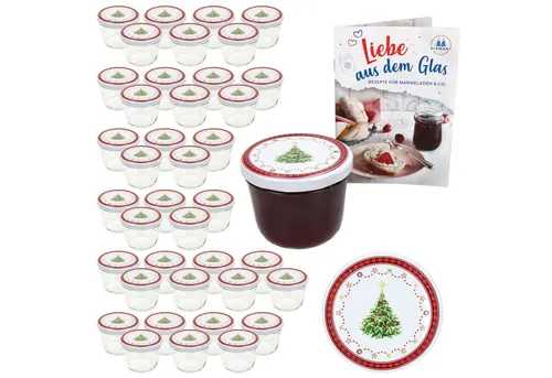 MamboCat Einmachglas 40er Set Sturzglas 230ml von MamboCat