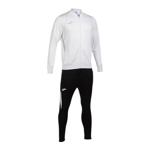 Joma Herren Trainingsanzug Championship VII - Vielseitiger Trainingsanzug für Herren, bestehend aus funktionaler Jacke und bequemer Hose, ideal für Sport und Freizeit. Weich gefüttert mit Fleece für optimale Wärme und Bewegungsfreiheit.